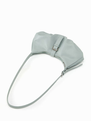 Faux Leather BUCKLE DECOR SHOULDER BAG For Daily Casual Party/Clubbing