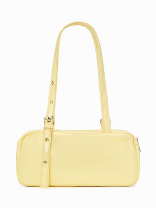Faux Leather DOUBLE POCKET SHOULDER BAG For Date Party/Clubbing