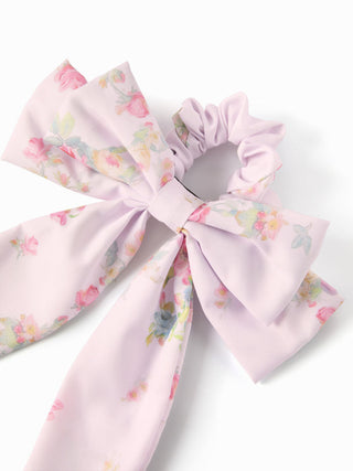 FLORAL BOWKNOT HAIR TIE
