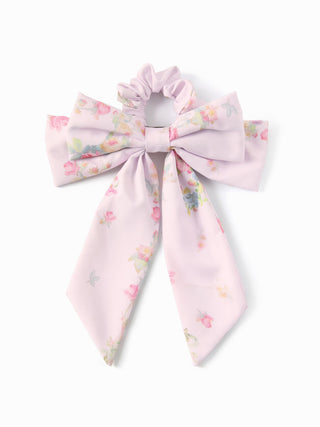 FLORAL BOWKNOT HAIR TIE