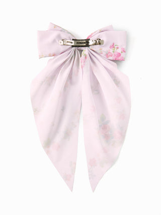 FLORAL BOWKNOT HAIR CLIP