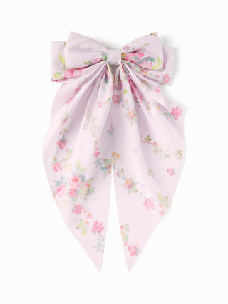 FLORAL BOWKNOT HAIR CLIP
