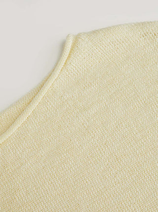 Knit Boat Neck Batwing Sleeve Ruffled Top