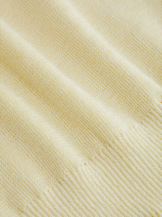 Knit Boat Neck Batwing Sleeve Ruffled Top