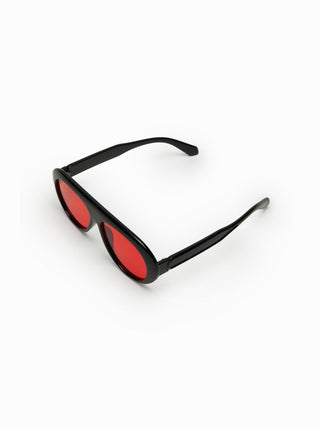 OVAL FRAME FASHION GLASSES For Music Festival/Live House Vacation