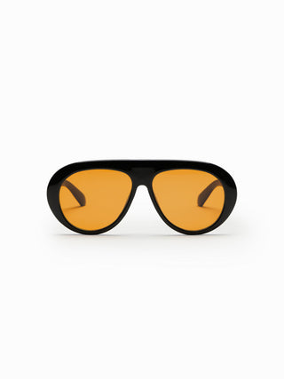 OVAL FRAME FASHION GLASSES For Music Festival/Live House Vacation