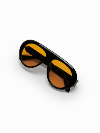 OVAL FRAME FASHION GLASSES For Music Festival/Live House Vacation