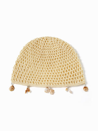 SHELL KNITTED HAT