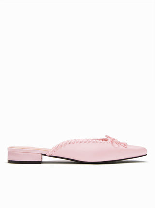 BOWKNOT SQUARE TOE FLATS
