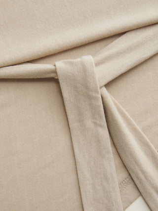 Boat Neck Batwing Long Sleeve Asymmetrical Blouse