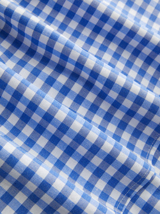 Woven Cotton-blend Gingham Square Neck Bowknot A-line Cami Top For Daily Casual Picnic