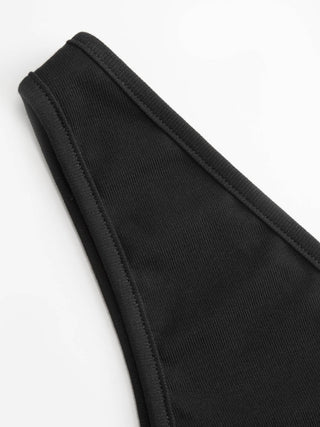 Cotton-blend High Stretch V-neck Tank Top