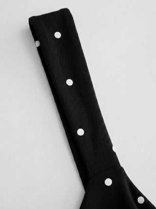 Scoop Neck Ruched A-line Midi Dress