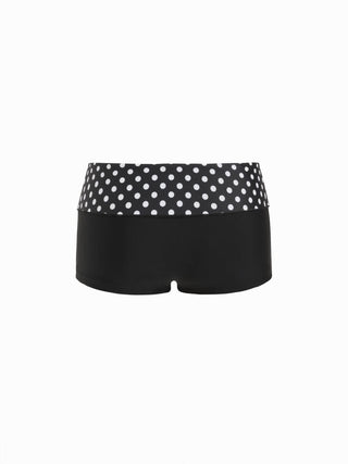 Polka Dot Low Rise Swim Bottom