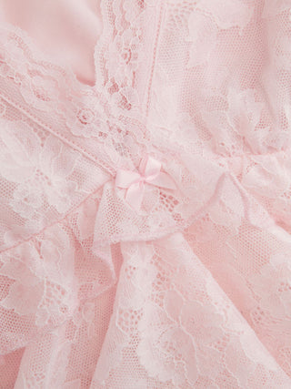 Lace Sweetheart Ruffle Cami Top