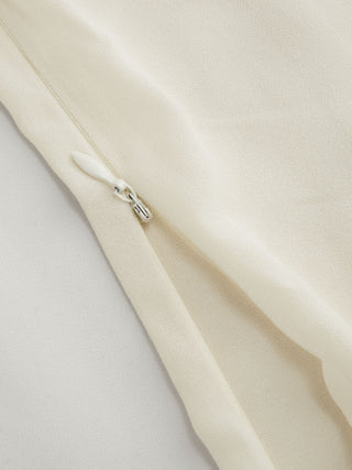 Chiffon Batwing Sleeve Cut Out Oversized Blouse