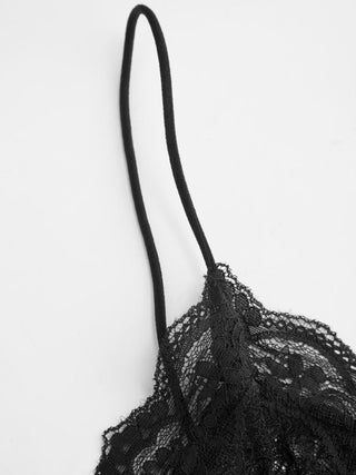Textured Lace V-neck Cami Top