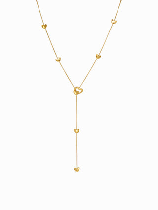 HEART Y-SHAPED NECKLACE