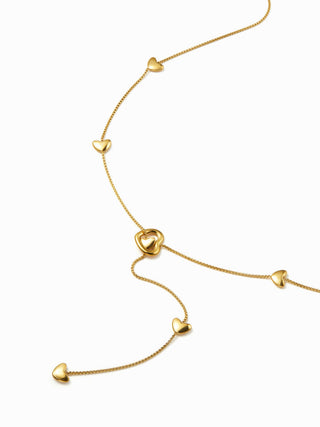 HEART Y-SHAPED NECKLACE
