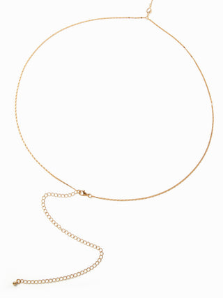 RHINESTONE BODY CHAIN