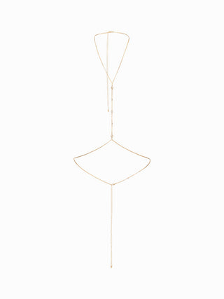 RHINESTONE BODY CHAIN