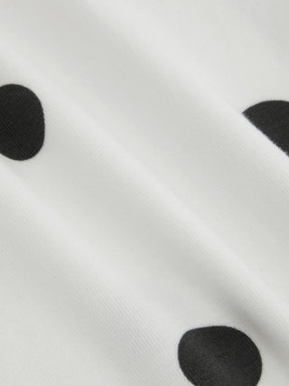 Polka Dot Stretch Capri