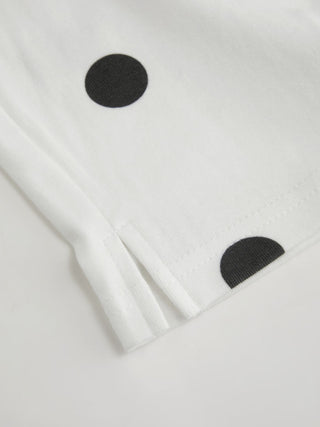Polka Dot Stretch Capri