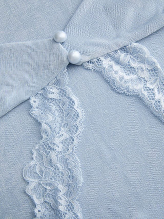 Textured Cowl Neck Lace Panel Mermaid Maxi Dress