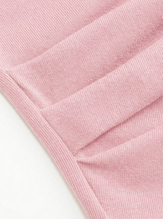 Knit Fabric Cowl Neck Ruched Asymmetrical Hem Cami Top