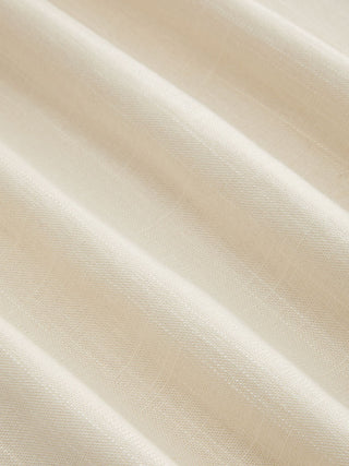Linen-blend Mid Rise Wide Leg Trousers