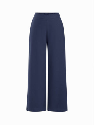 Linen-blend Tie Waist Cami Top & Mid Rise Straight Leg Trousers Set