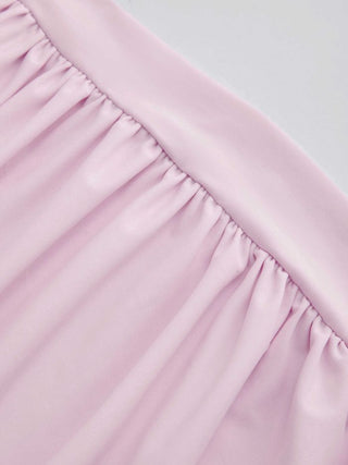 Cowl Neck Ruched Backless Maxi Dress