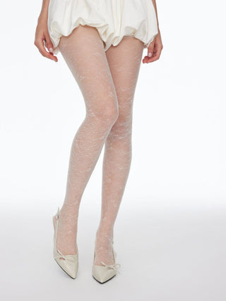 FLORAL LACE TIGHTS