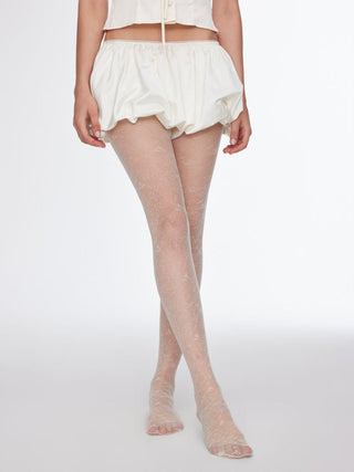 FLORAL LACE TIGHTS
