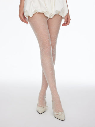 FLORAL LACE TIGHTS