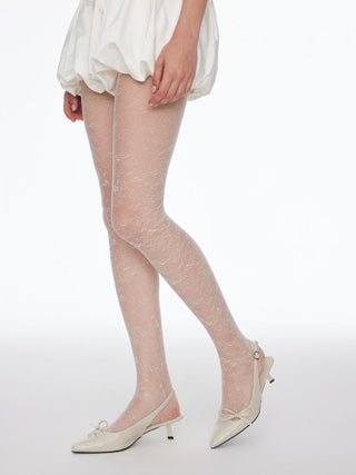 FLORAL LACE TIGHTS