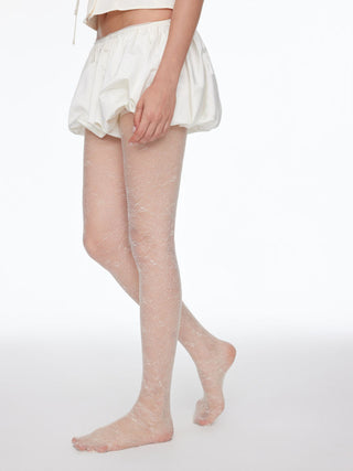 FLORAL LACE TIGHTS