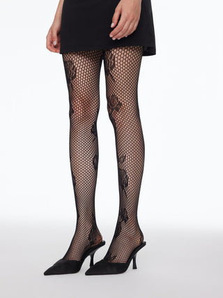 ROSE MESH TIGHTS