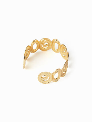SPIRAL CUFF BRACELET