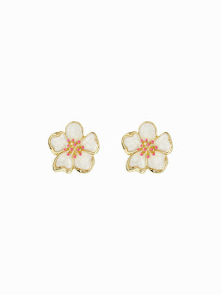 FLOWER STUD EARRINGS