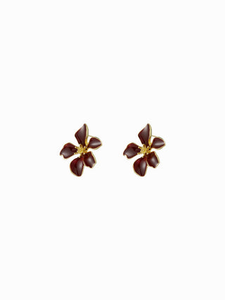 FLORAL STUD EARRINGS