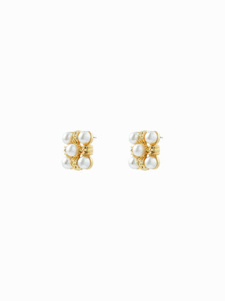 FAUX PEARL STUD EARRINGS