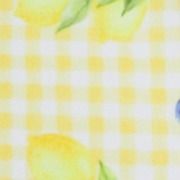 Sweetheart Gingham & Fruit Graphic Cut Out One Piece Swimsuit