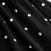 Scoop Neck Ruched A-line Midi Dress