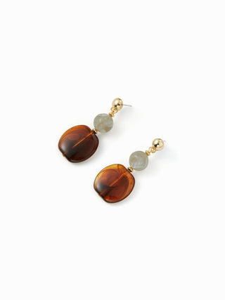 RESIN DROP EARRINGS