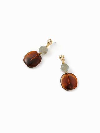 RESIN DROP EARRINGS