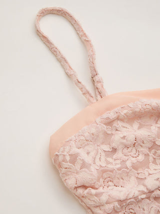 Lace Sweetheart Crop Top & Low Rise Shorts Loungewear Set
