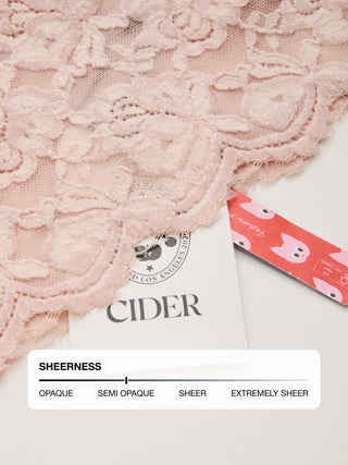 Lace Sweetheart Crop Top & Low Rise Shorts Loungewear Set
