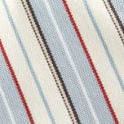 Cotton-blend Striped Halter Neck Backless Top