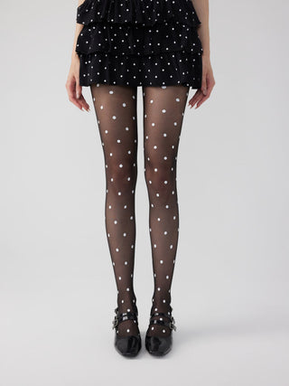 POLKA DOT TIGHTS